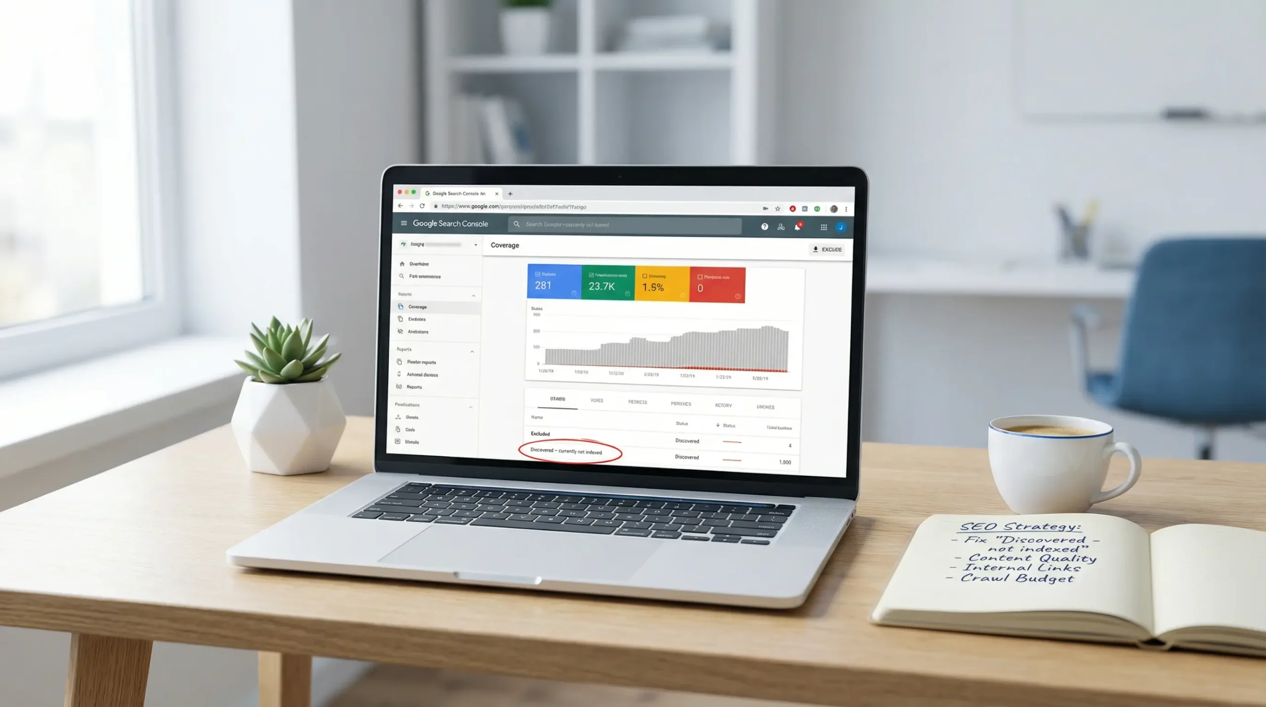 Discovered – currently not indexed What It Means and What to Do on a New Site