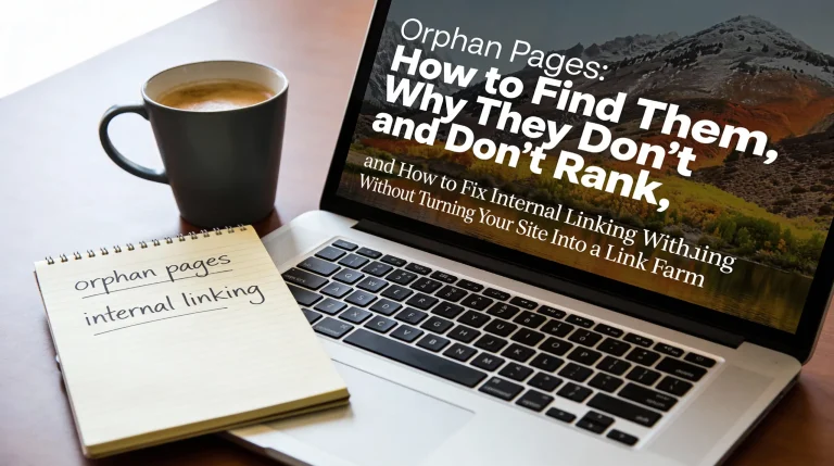 Orphan Pages: How to Find Them, Why They Don’t Rank, and How to Fix Internal Linking Without Turning Your Site Into a Link Farm